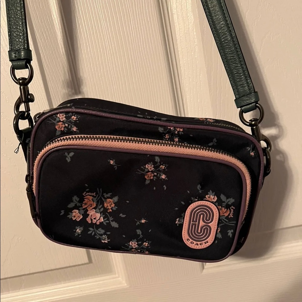 COACH Floral Satchel